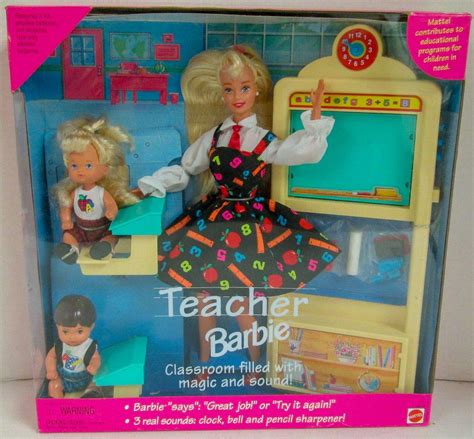 teacher barbie 1995|teacher barbie recall 1995.